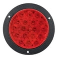 thumbnail image 2 of 4" Round Stop Turn Tail 18 LED Sealed Light w/Flange Red, 2 of 5