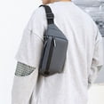 thumbnail image 5 of Riñoneras de moda para mujeres y hombres, impermeables, con orificio para auriculares para correr, viajar y andar en bicicleta, 5 of 5