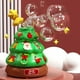 thumbnail image 3 of Adornos navideños, árbol de Navidad brillante, caja de música, máquina de burbujas de 200 ml, juguete iluminado con música divertida para niños y familias., 3 of 9