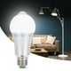 thumbnail image 3 of E27 7W Bombilla con detección de movimiento humano Luz LED con sensor de movimiento para uso en escaleras en el hogar AC85-265VBlanco, 3 of 10