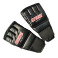 thumbnail image 3 of Greeniant 1 par de guantes de boxeo Boodun, guantes deportivos de medio dedo para hombres, guantes de Muay Thai, guantes de entrenamiento de Kick Boxing Boxeo No.03 Greeniant HW5560-03B, 3 of 6