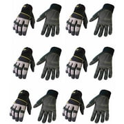 6 Pack Of Youngstown Gloves 03-3200-78-L Anti-Vibe | Large
