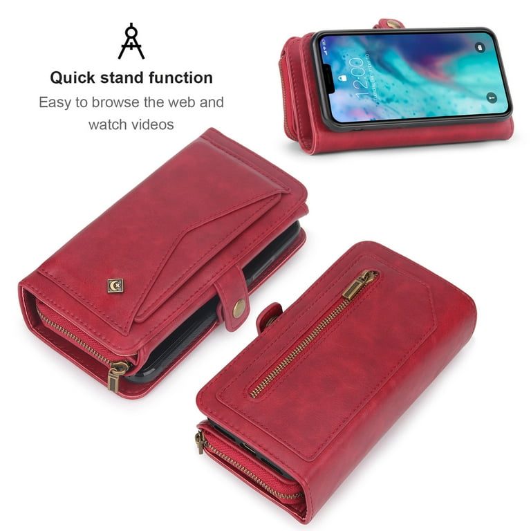Dteck Case For Apple iPhone 11(6.1 inches),Fashion Girl Handbag