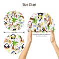 thumbnail image 5 of Kdxio Penguins On The Beach Pattern Satin Bonnet Silk Bonnet Hair Bonnet for Sleeping Hair Bonnets for Women Curly Natural Hair, 5 of 6