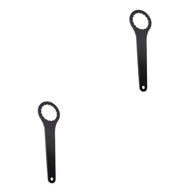 Llave de soporte inferior Toystoory ZTTO para bicicleta de montaña 2piezas Negro