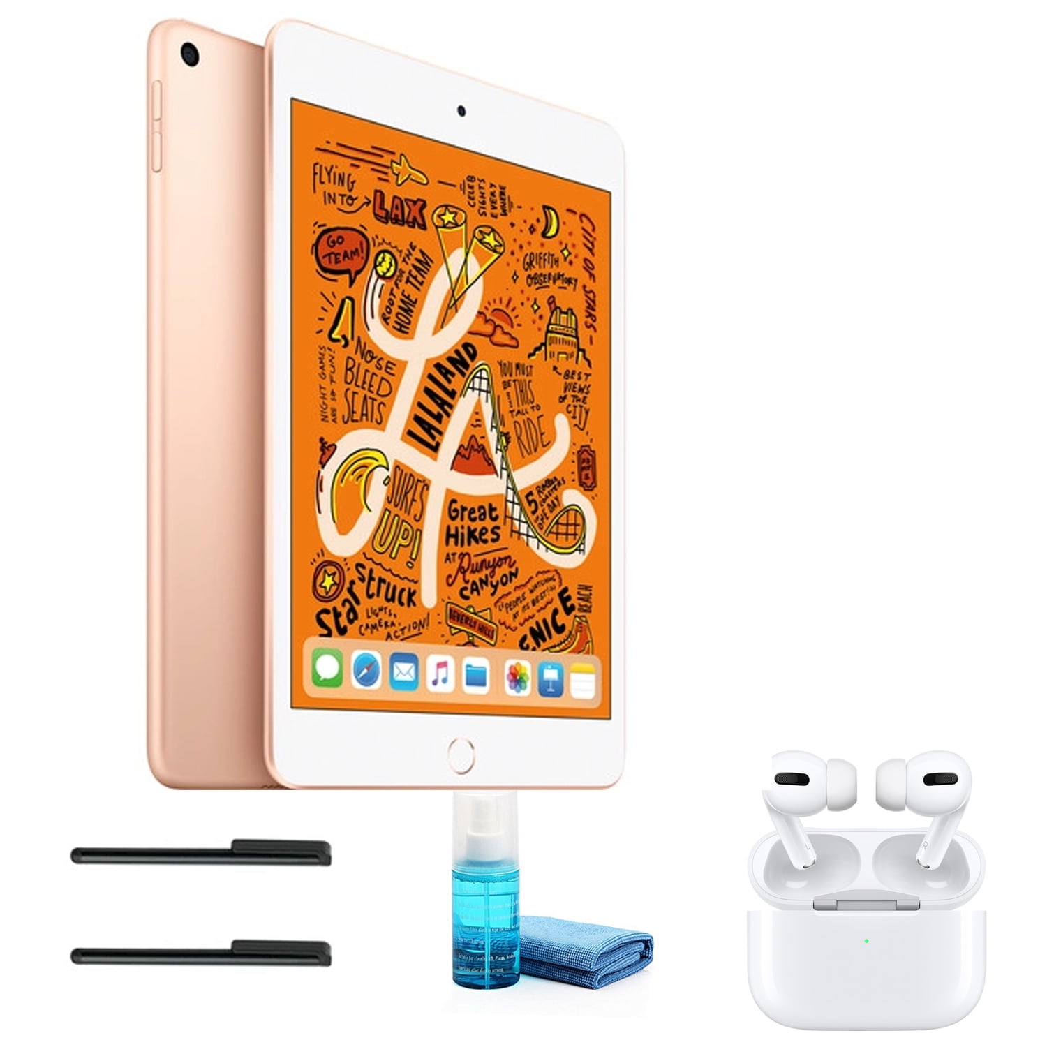 Apple iPad mini 7.9 Inch (64GB, Wi-Fi Only, Gold) with Apple Airpods Pro -  Walmart.ca