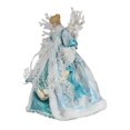 thumbnail image 3 of Windy Hill Collection 14" Inch Standing Aqua Angel Christmas Tree Topper or Table Top 148510, 3 of 4