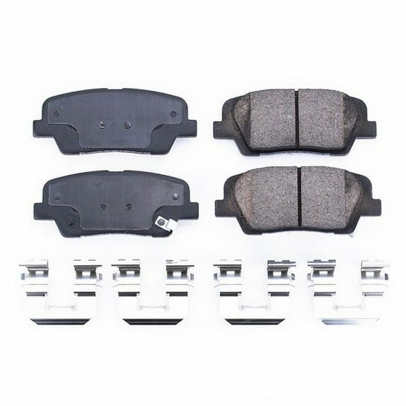 PowerStop 17-1284 Disc Brake Pad Set Genesis, Hyundai, Kia (2.0, 3.3, 5.0) Disc Brake Pad Set - Rear