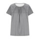 thumbnail image 5 of Neewe Womens Plus Size Pleated Tops Short Sleeve Summer Tunic Casual Loose Fit Crewneck Shirts Blouse 2026, 5 of 6