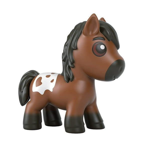 Mini Collectible Figures Precious Ponies Inspired by The Movie Spirit Untamed - Pony Diego ~ Brown Horse with White and Black Trim ~ Unopened Identified Blind Mystery Bag ~ Series 1
