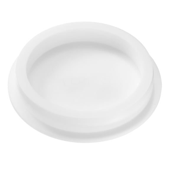 1Pcs Silicone Hole Plug, Waterproof Round Rubber Stoppers Bottle Seal Plugs Tube Pipe End Caps for 100mm/3.94" Hole for for Bathtub Bottle, White