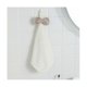 thumbnail image 5 of Bowknot Hanging Hand Towels, Coral Fleece Hand Towels With Hanging Loop, Wall Mounted Hand Towels F, 5 of 5