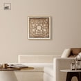 thumbnail image 3 of Floral Mandala Canvas Romantic Floral Art by Art Remedy, Gold Frame, 30 x 30, 3 of 7