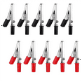 thumbnail image 7 of 10Pcs Red and Black Alligator ClipsTerminal Test Clamps Small Metal Electrical Clamps for Car Electrical Testing Battery, 7 of 7