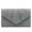 Gray, variant on Women Evening Bag Suede Pleated Clutch Purse For Female With Shoulder Chain