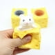 thumbnail image 3 of Juguete Squish Cheese Mouse ANGGREK de Silicona Suave, 3 of 5
