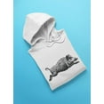 thumbnail image 3 of Wild Pig Sketch Hoodie Men -Image by Shutterstock, Male Medium, 3 of 4