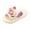 White, variant on BOBOGOJP Slides for Kids Comfy Lightweight Toddler Sandals Open Toe House Non Slip Slippers Indoor Outdoor Coffee for 1