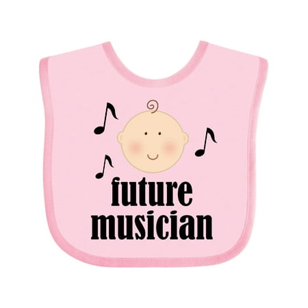 

Inktastic Future Musician Baby Gift Baby Boy or Baby Girl Bib