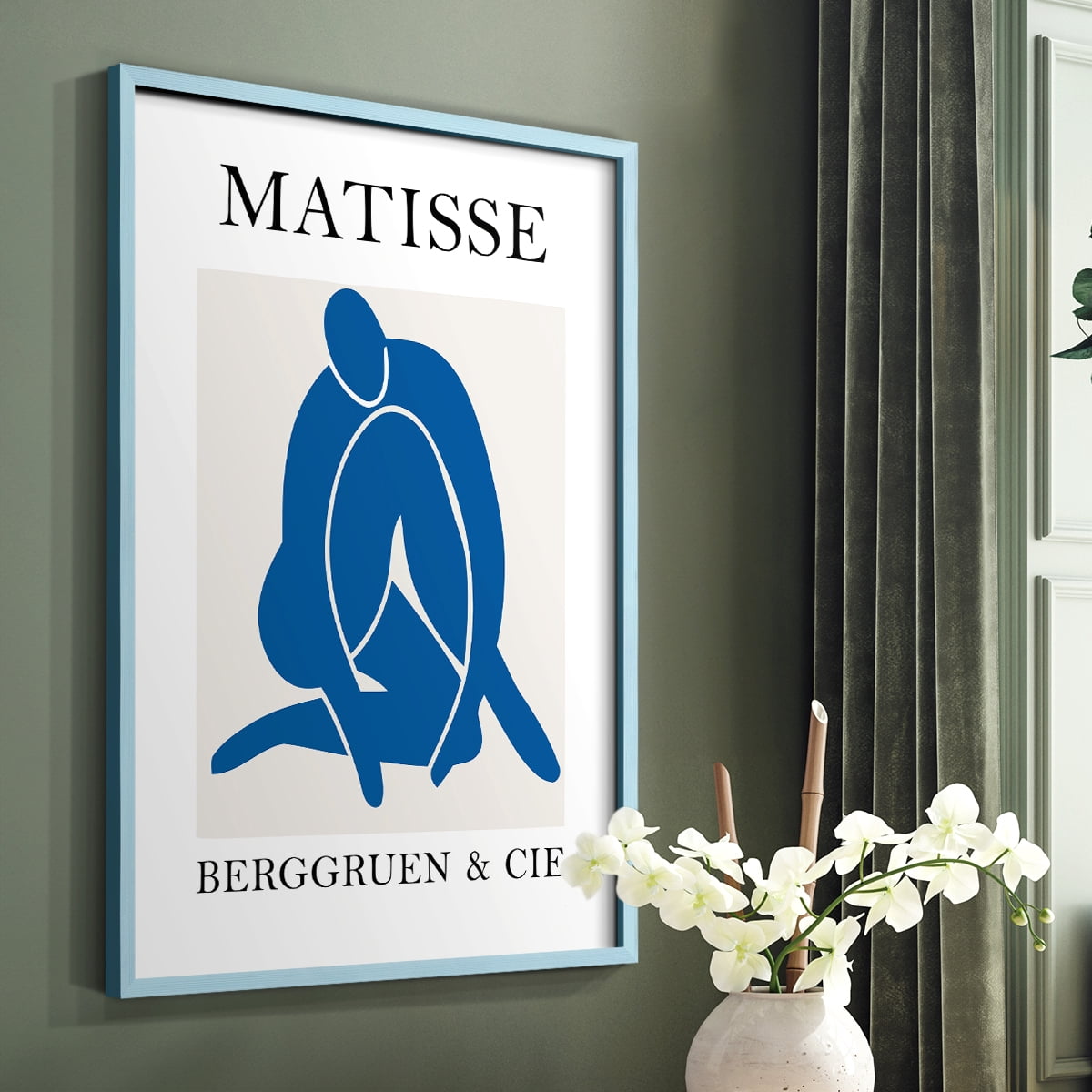 Matisse CCXCIII in Solid Wood 11 x 14 Framed Print