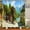 ndhd8075, variant on European retro country street 3D landscape printing bathroom shower curtain waterproof polyester bath curtain home decor curtain
