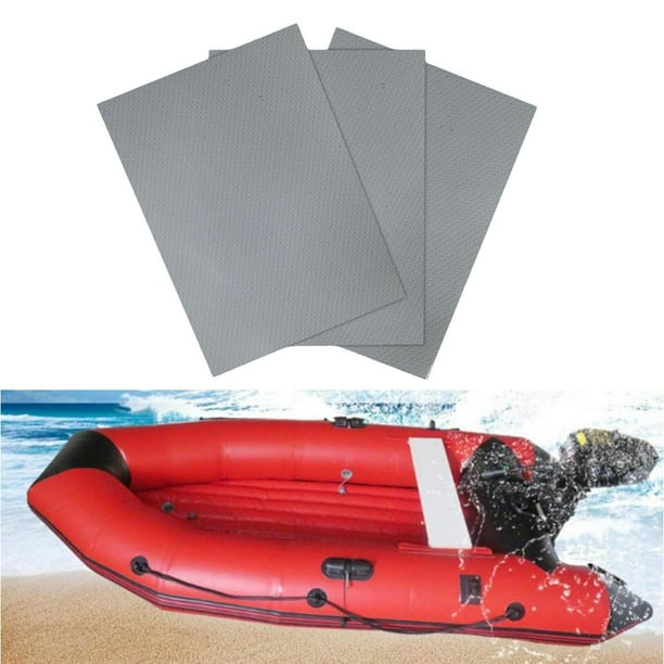 Kit Patch De Réparation PVC – 6 Pièces, Bleu, Imperméable, Coupable Sur Mesure – Pour Bateau Gonflable, Kayak, Matelas Aquatique