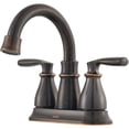 thumbnail image 3 of Set central Faucet Moen Hilliard de 2 manijas, níquel cepillado, 3 of 8
