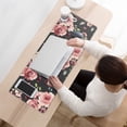thumbnail image 3 of Long Mouse Pads for Desk,Pioneer Flower Floral Print Pattern Desk Mats on Top Of Desks, Desk Mouse Pad Extra Large with 3mm Non-Slip Base and Stitched Edge for Gaming,Office,Work,Home 31.5"x11.8", 3 of 6