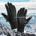 thumbnail image 5 of Deago Winter Gloves Touch Screen Water Resistant Windproof Thermal Ski Snow Gloves for Running Cycling Driving Hiking for Men Women, 5 of 9