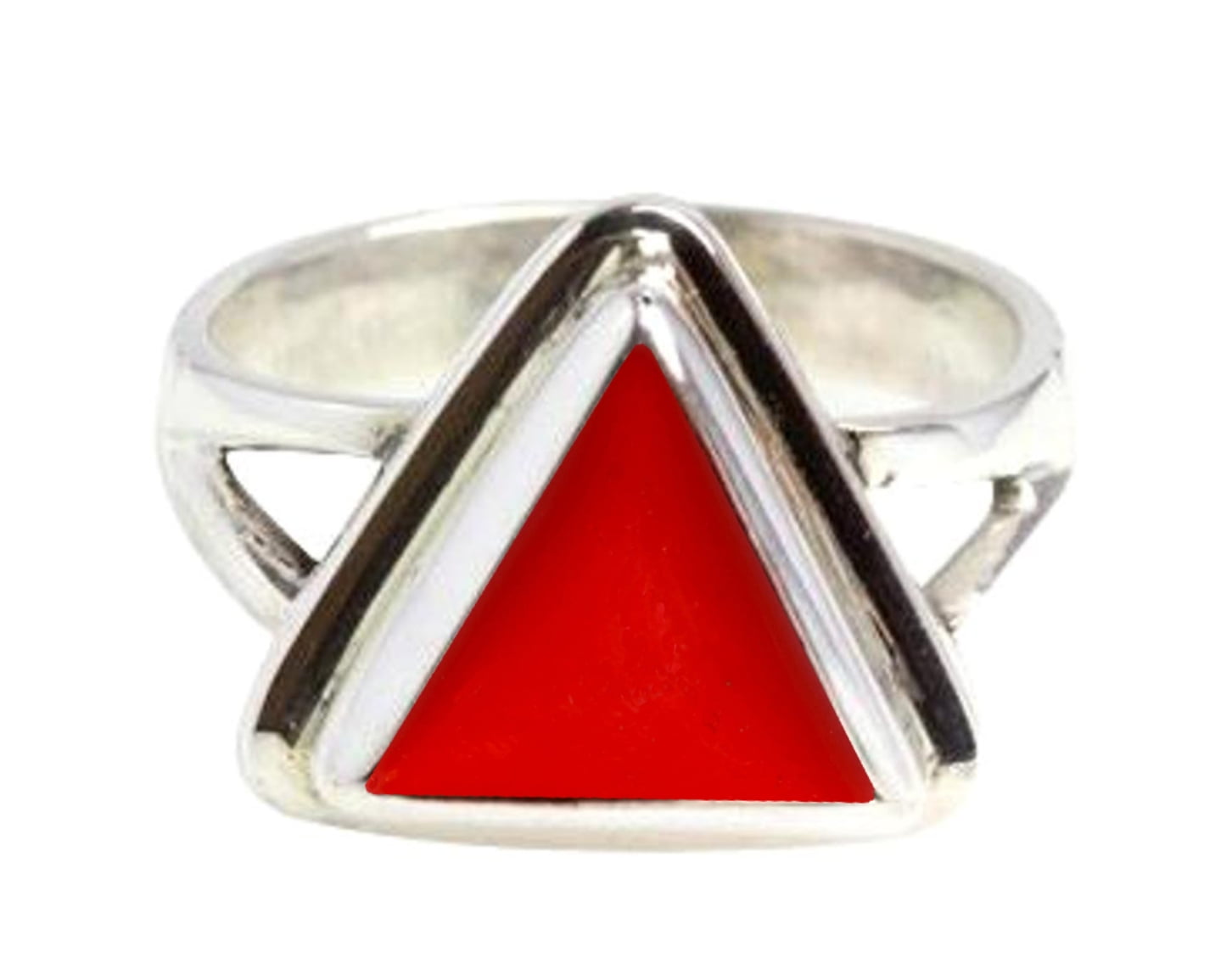 Certified 3-10ct/ratti Red Coral moonga Trillion Shape Gemstone Panchdhatu  Ring for Mangal Dosh Triangle Birthstone Astrological Ring - Etsy Norway