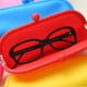 thumbnail image 2 of Soft Touch silicone Eyeglasses Case Holder Safety Pouch para sus gafas de sol Caja de seguridad (azul) TV Time softtoucheyeglass, 2 of 4