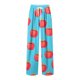 thumbnail image 3 of Pantalones largos para hombre con estampado de cintura elástica y bolsillo con cordón, pantalones largos de poliéster para hombre, 3 of 5
