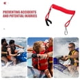 thumbnail image 3 of Raindrops 5Pcs Multifunctional Boat Engine Safety Lanyard Red Emergency Stop Cord for Marine Use, 3 of 8
