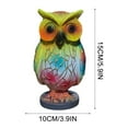 thumbnail image 2 of ChicYu Owl Night Light Cute Shaped Lamp Soft Effect Eye Protection Design Portable for Bedroom Home Decoration Bedside Table Lamp, 2 of 6