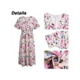 thumbnail image 4 of SpringTTC Women's Bohemian Printed Loose Flowy Summer Casual Dress, 4 of 4