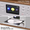 thumbnail image 3 of Tocadiscos DANFI AUDIO DF 8 en 1 Bluetooth inalámbrico de 3 velocidades, 3 of 8