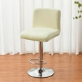 thumbnail image 2 of Perfect Fit Chair Cover High Quality Silver Fox Fur for Bar and Low Back Chairs, 2 of 8