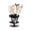 #1-Black【1x Storage Rack】【Aesthetic Upgrade】, variant on Utensil Organizer Rotating Rack, 8-compartment Kitchen Countertop Tool Holder for Forks Spoons Knives, Removable Divider Storage Caddy for Bathroom and Office Supplies, Topliu