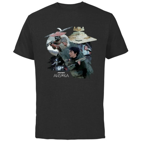 Star Wars Ahsoka Part 6 Sabine Huyang Thrawn Star Destroyer - Short Sleeve Cotton T-Shirt for Adults - Customized-Black