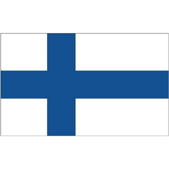 Annin Flagmakers 192614 3 ft. x 5 ft. Nyl-Glo Finland Flag