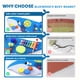 thumbnail image 3 of Tablero de actividades para pared, BlueWood Whale, aprendizaje para niños pequeños, 3 of 7