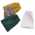 thumbnail image 3 of Magazine Baby Girl Boy Elastic Long Pants,Toddler Kids Casual Cotton Trousers Bottoms, 3 of 5