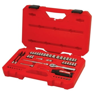 DEWALT 108-Piece Mechanics Tools Kit with Ratchet Torque, 1/4