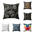 thumbnail image 4 of Koszal Irregular Geometric Pattern Pillow Case Throw Cushion Cover Home Office Decor, 4 of 6
