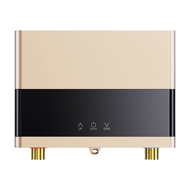Instant Water Heater Bathroom Kitchen Wall Mounted Electric Water Heater LCD Temperature Display With Remote Control ,Security Protection Design