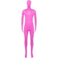 thumbnail image 6 of Rohuuque Unisex Adult Full Body Suit Black Bodysuit Tight Fit All Over Print Base Layer for Dance and Theatre Pink, 6 of 7