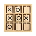 thumbnail image 2 of Juego de mesa Tic TAC Toe, tres en raya, tres en raya, juego de ajedrez interactivo hecho a mano. 142 cm x 142 cm x 35 cm, 2 of 9