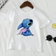 thumbnail image 2 of Kids Stitch Disney T-shirts Boys Girls Clothes White Short Sleeved Printed T Shirt 1-12 Years Old Children Clothing90-(3-4T) Gao Jinjia LED, 2 of 2