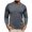 Dark Gray, variant on Wyobmus Mens Crewneck Sweatshirts Waffle Panttern Texture Outdoor Leisure Long Sleeve Pullover Sweatshirts Black