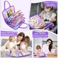 thumbnail image 4 of Juguetes Montessori Busy Board Esjay para niños pequeños con 10 actividades, 4 of 6